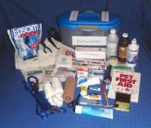 A first aid kit