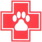 A veterinary red cross