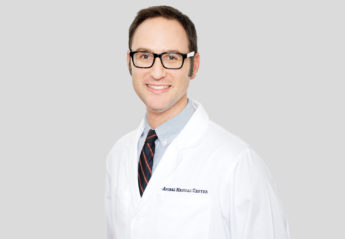 Dr. Daniel Spector of the Animal Medical Center in New York City