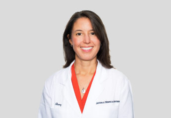 Dr. Leilani Alvarez of the Animal Medical Center in New York City