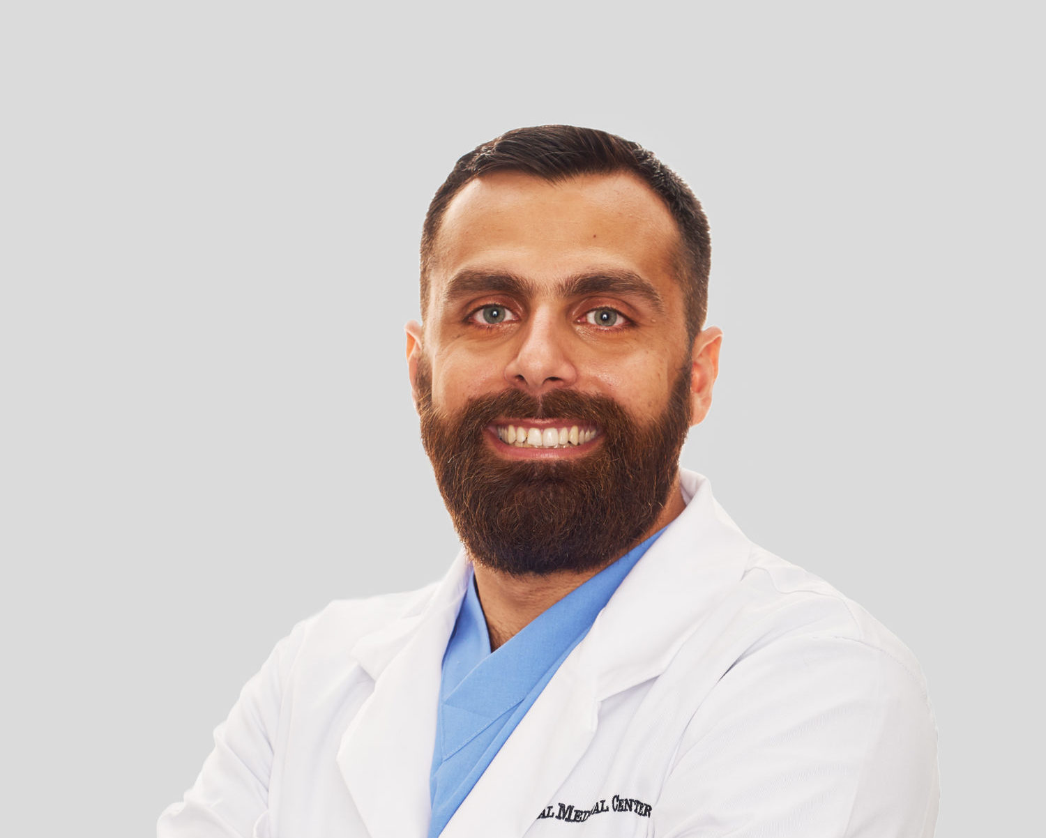 Dr. Nahvid Etadali of the Animal Medical Center in New York City