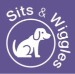 A logo for Sits & Wiggles