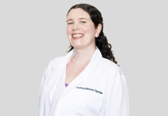 Dr. Heather Daverio of the Animal Medical Center in New York City