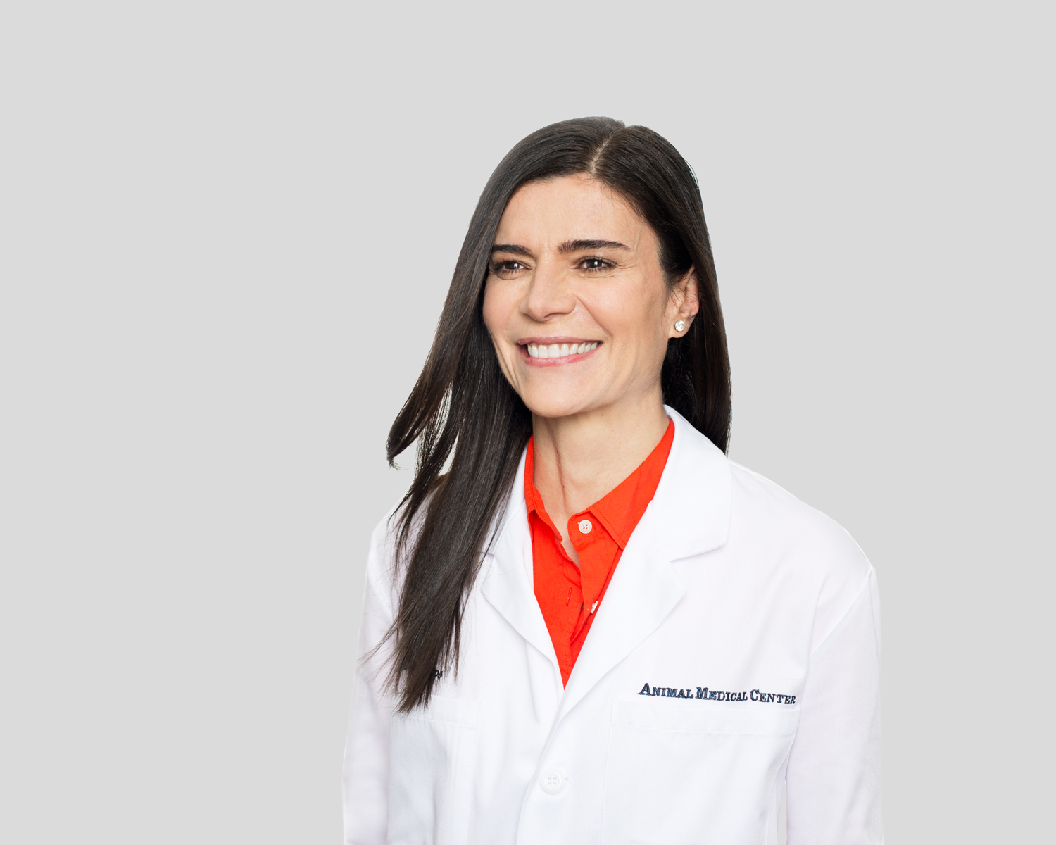 Dr. Maria Camps of the Animal Medical Center in New York City