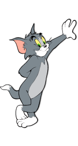 Tom from the cartoon Tom and Jerry