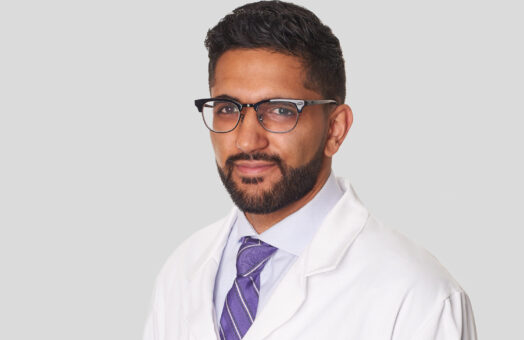 Dr. Amit Sidhu of the Animal Medical Center in New York City