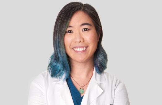 Dr. Samantha Yeh of the Animal Medical Center in New York City