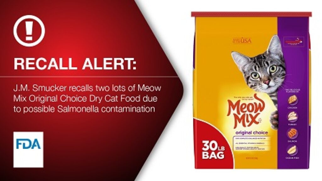 Meow Mix Recall Alert