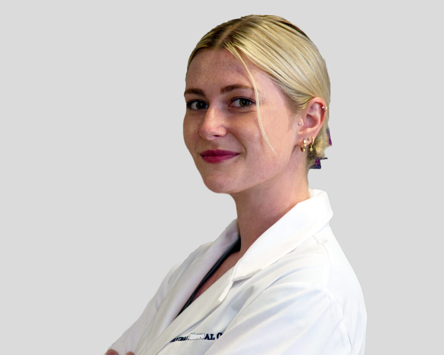 Dr. Carly Waldron of the Animal Medical Center in New York City