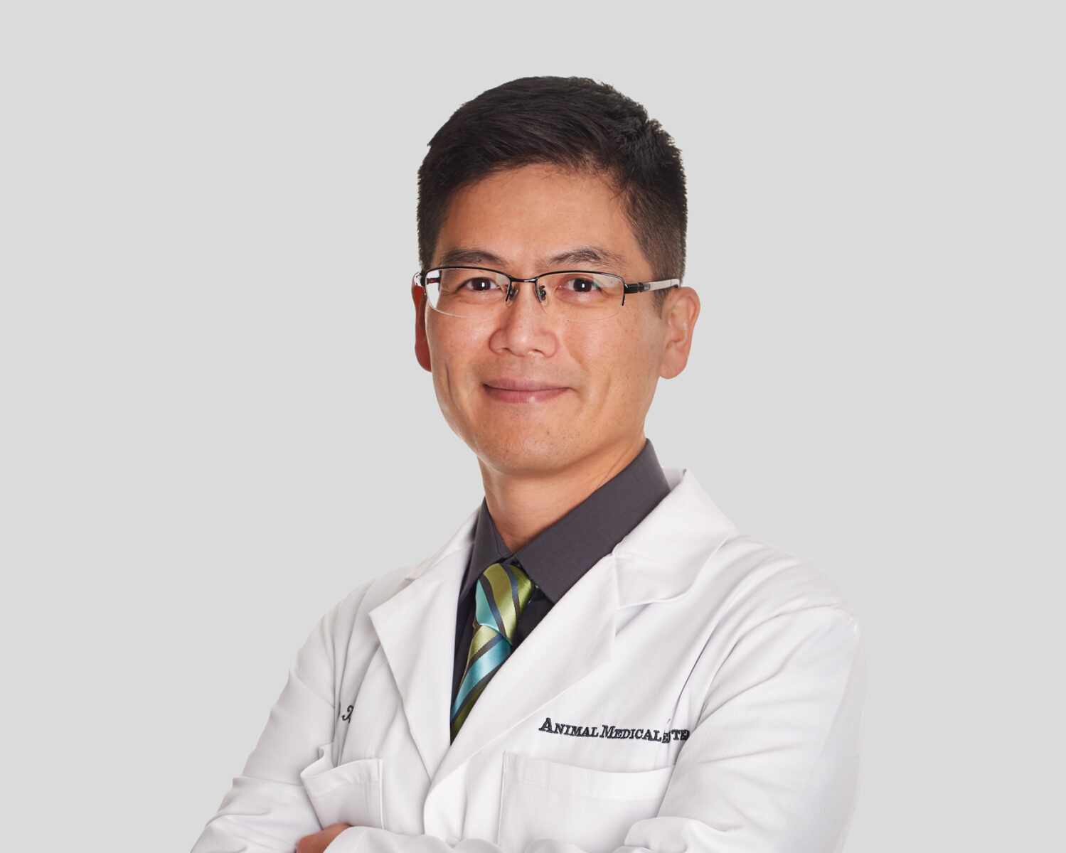 Dr Frank Tsai of the Animal Medical Center in New York City
