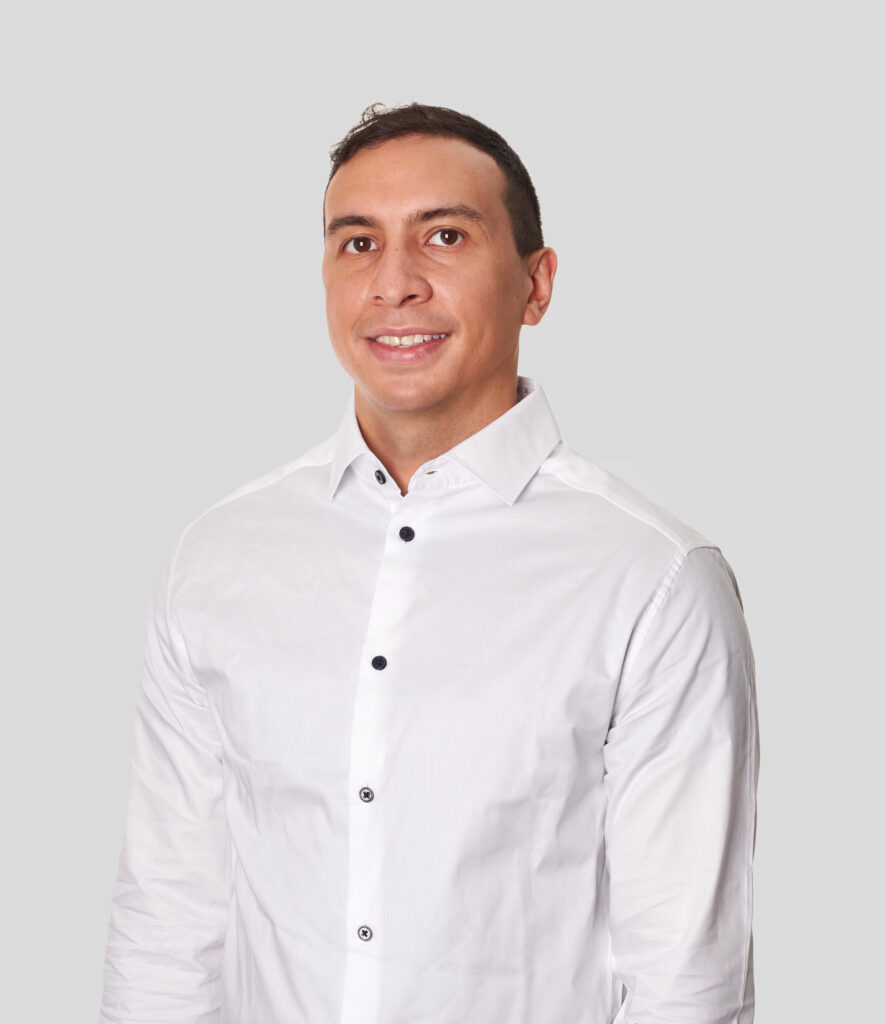 Jose Grateron, Referral Coordinator at the Animal Medical Center