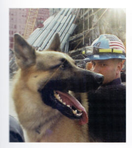 A search and rescue team at Ground Zero