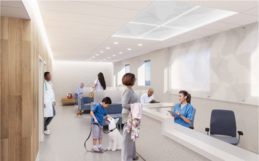 The new Primary Care Suite at the Schwarzman Animal Medical Center