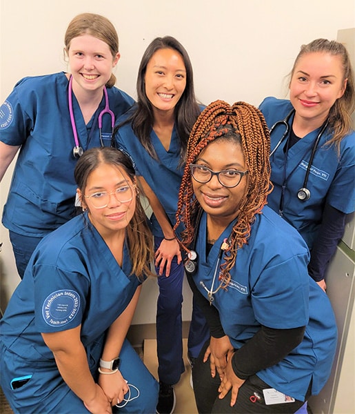 Veterinary Technician Internship Program group shot
