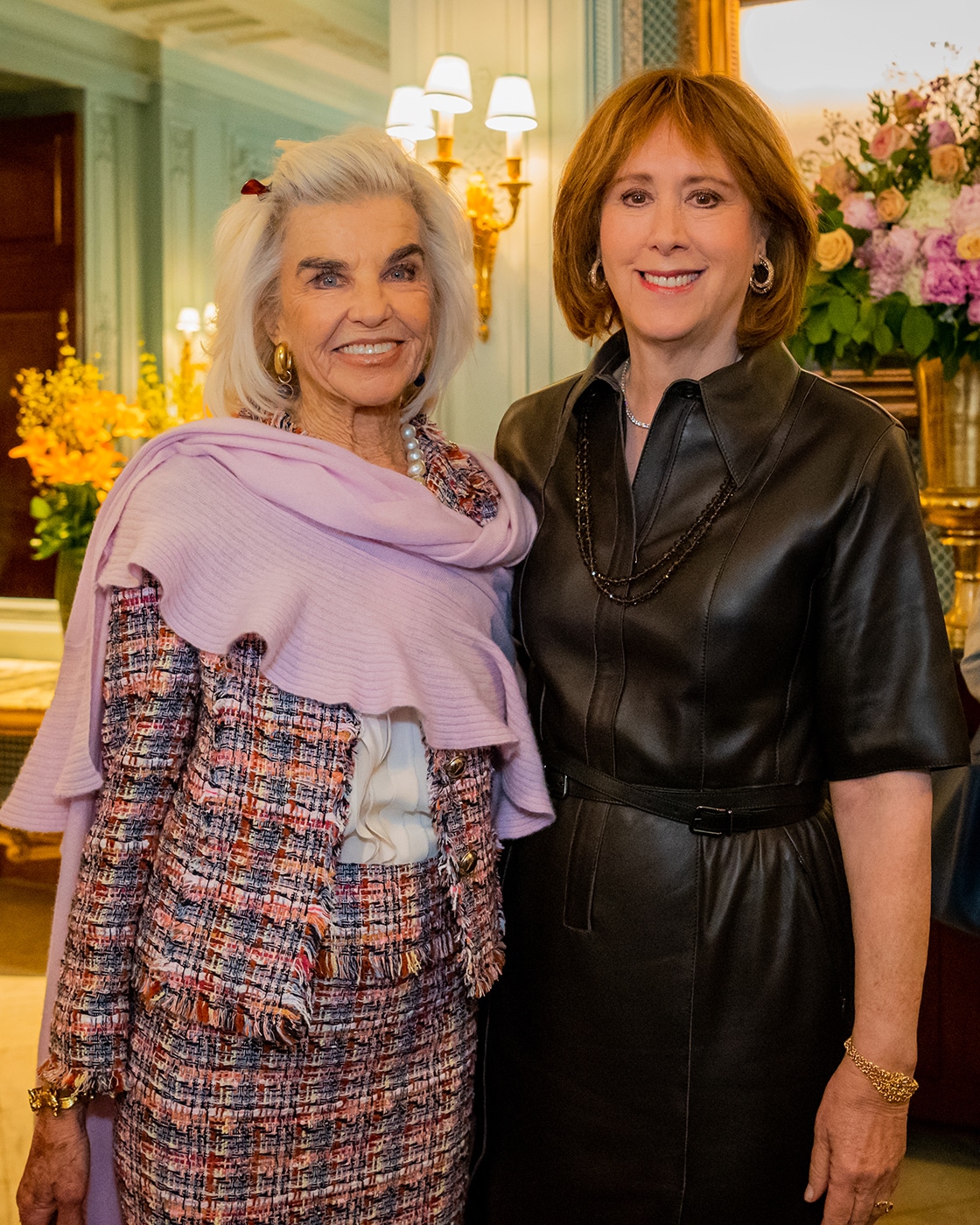 AMC Trustees Emilia Krimendahl and Ann Tisch - Photo by Joy Glenn -