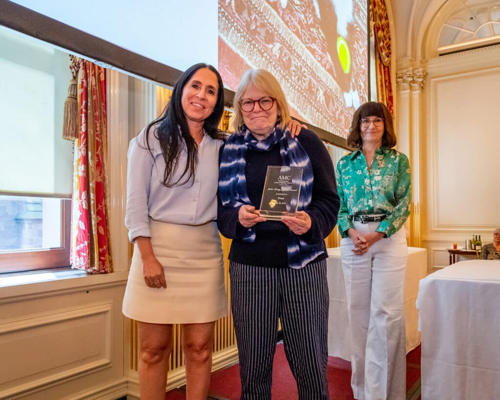Dr. Nicole Leibman (Head of AMC's Cancer Institute), Patricia Wechsler (Fred's Mom), Helen Irving (AMC President & CEO) - Photo by Joy Glenn - JOY_1483
