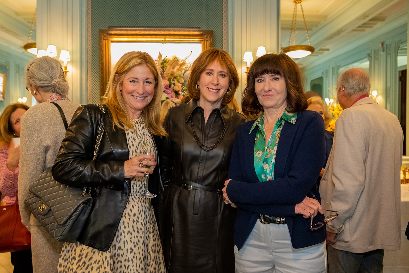 Jessica Bibliowicz, Ann Tisch (AMC Trustee), Helen Irving (AMC President and CEO) - Photo by Joy Glenn - JOY_4580