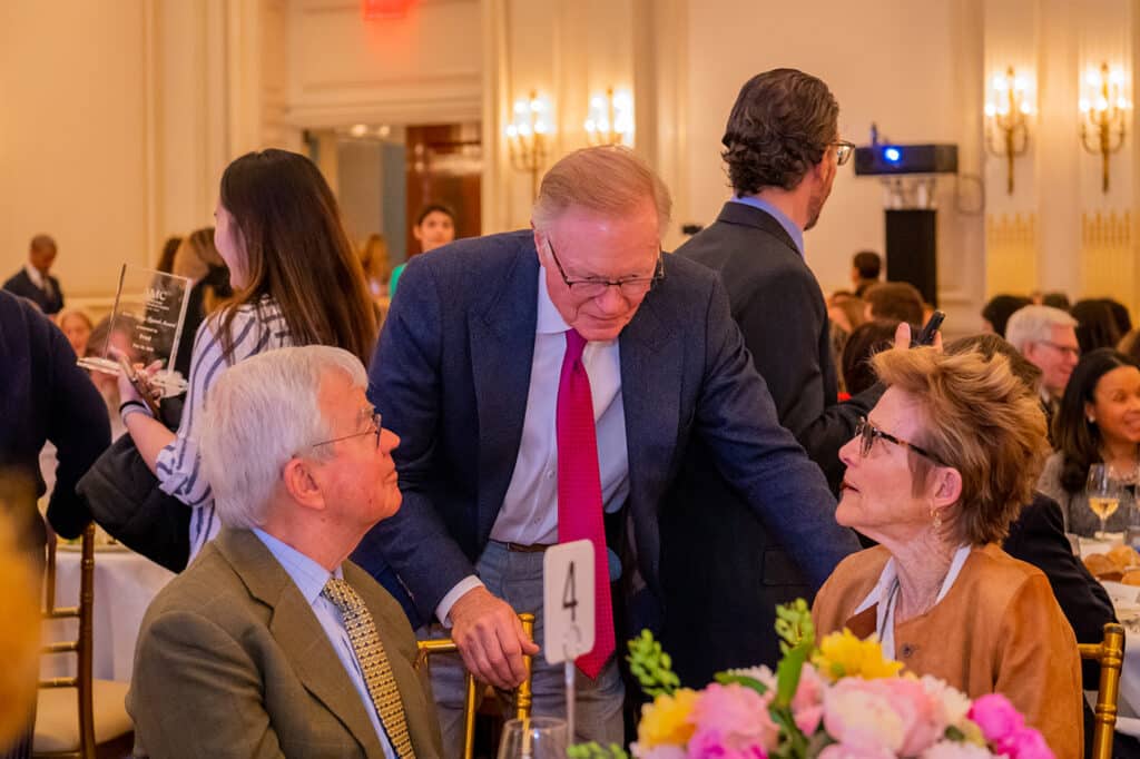 Russell Munson, Chuck Scarborough, and Linda Hackett-Munson - Photo by Joy Glenn - JOY_1649