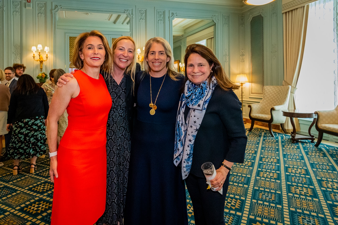 Virginia Osbourne, Vanessa Eastman, Ashley Schiff, and Cheryl Cohen Effron - Photo by Joy Glenn - JOY_4664