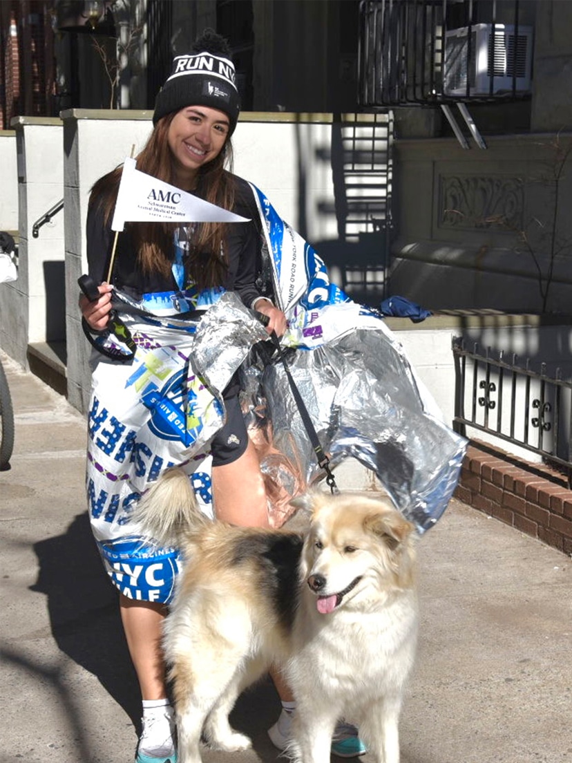 Gia half marathon runner